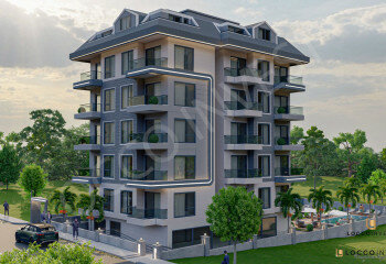 Квартира 1+1 в Кестеле, Алания, Турция | PTE-44680