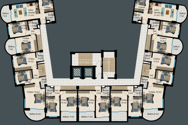 Квартира 4+1 в Анталии, Турция | PBB-45436