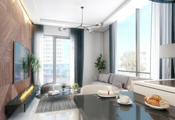 Квартира 1+1 в Алании, Турция | PTE-34466