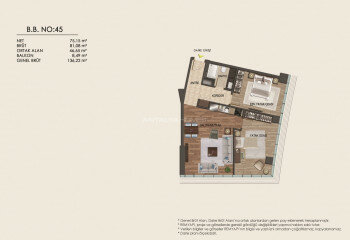 Квартира 2+1 в Стамбуле, Турция | PBB-46489