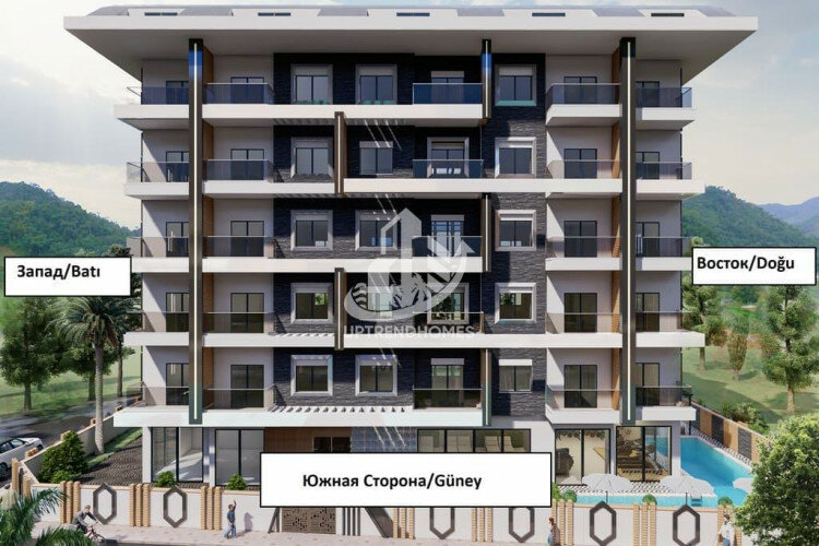 Пентхаус 2+1 в Махмутларе, Алания, Турция | PTE-44335