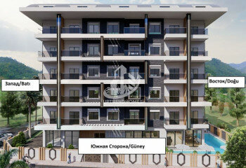 Пентхаус 2+1 в Махмутларе, Алания, Турция | PTE-44335