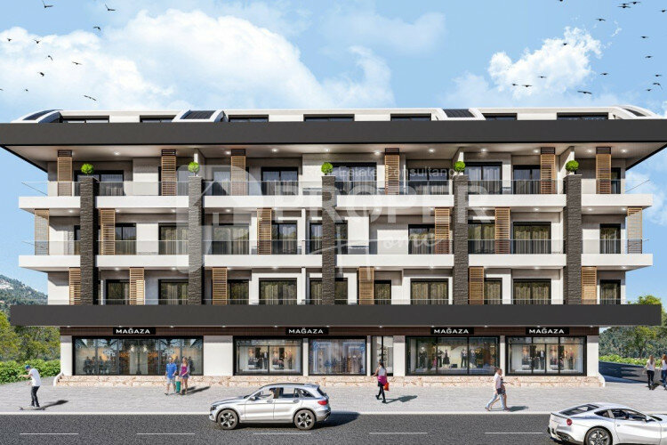 Квартира 5+1 в Демирташе, Алания, Турция | PTE-44341