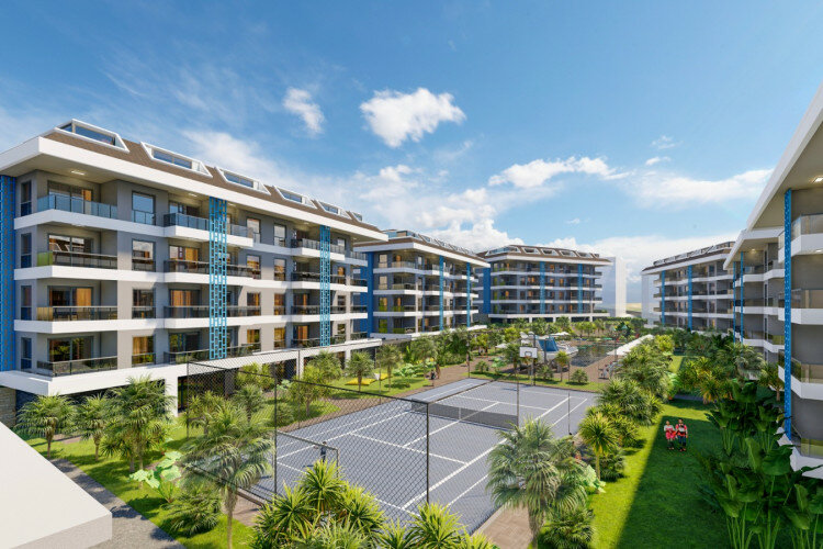 Квартира 1+1 в Кестеле, Алания, Турция | STE-44760