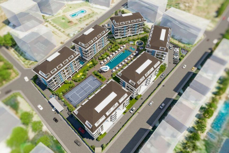 Квартира 1+1 в Кестеле, Алания, Турция | STE-44760