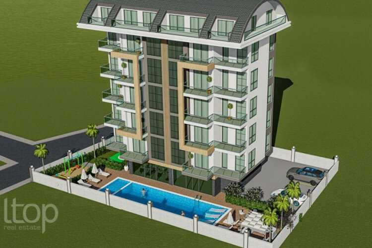 Квартира 1+1 в Авсалларе, Алания, Турция | STE-44304