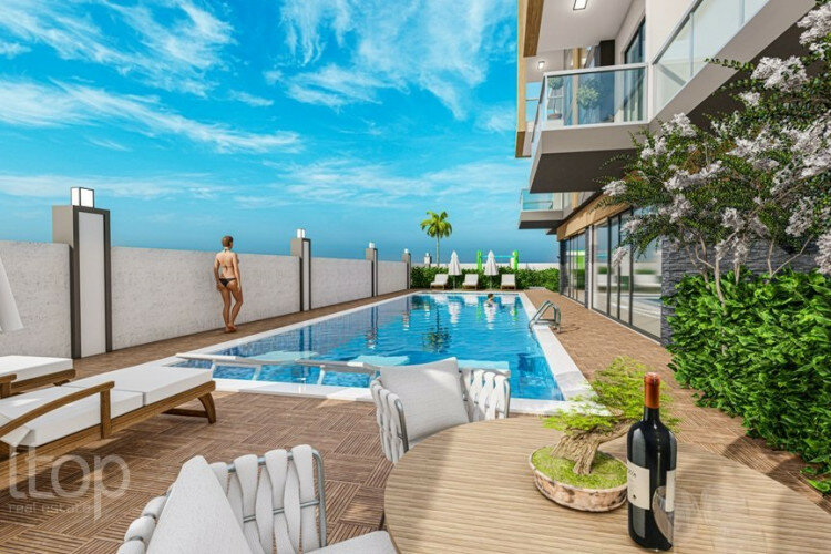 Квартира 1+1 в Авсалларе, Алания, Турция | STE-44304