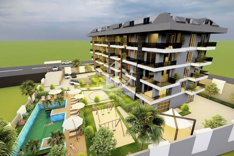 Квартира 1+1 в Оба, Алания, Турция | PKK-44429