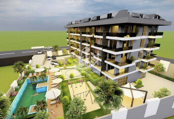 Квартира 1+1 в Оба, Алания, Турция | PKK-44429