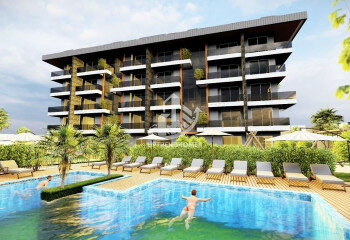 Квартира 1+1 в Оба, Алания, Турция | PKK-44429