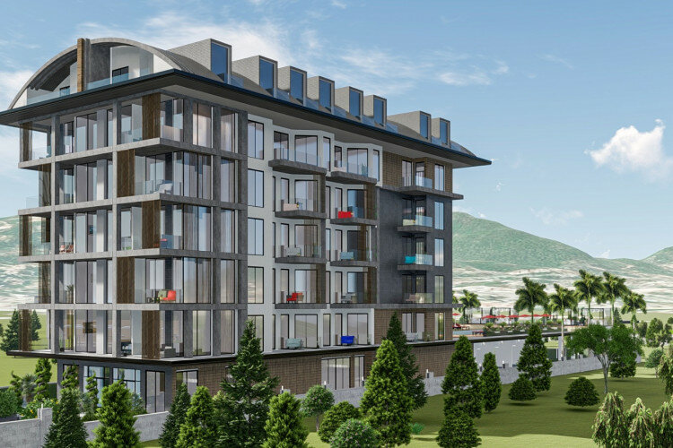 Квартира 1+1 в Оба, Алания, Турция | PBB-24384