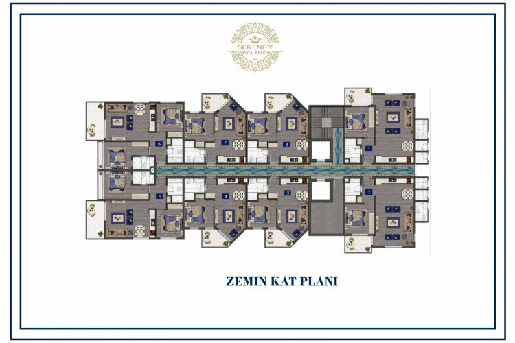 Квартира 1+1 в Оба, Алания, Турция | PBB-24384