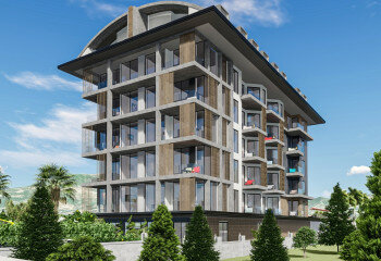 Квартира 1+1 в Оба, Алания, Турция | PBB-24384