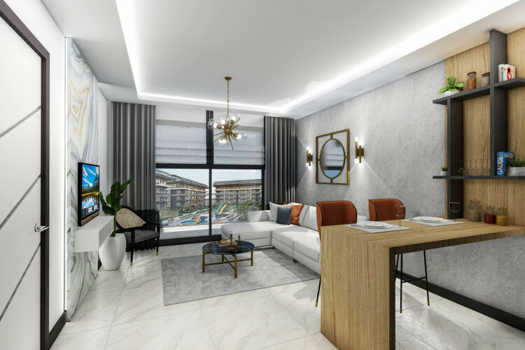 Квартира 2+1 в Оба, Алания, Турция | PTE-37670