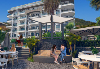 Квартира 1+1 в Каргыджаке, Алания, Турция | STE-23899