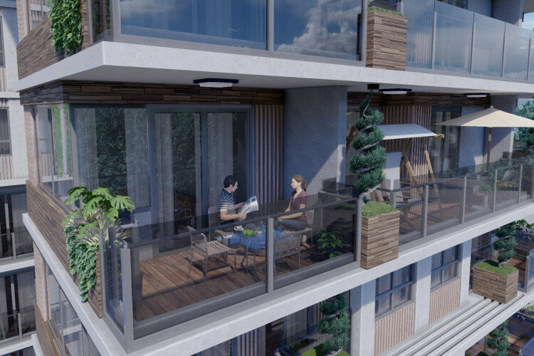 Квартира 1+1 в Алании, Турция | STE-35768