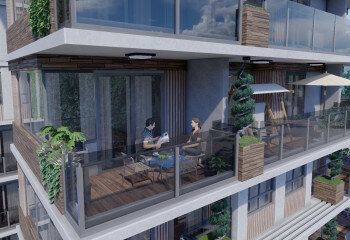 Квартира 1+1 в Алании, Турция | STE-35768