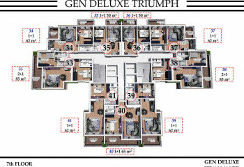 Квартира 1+1 в Алании, Турция | STE-35768