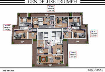 Квартира 1+1 в Алании, Турция | STE-35768