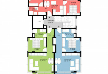 Квартира 1+1 в Алании, Турция | PTE-23833