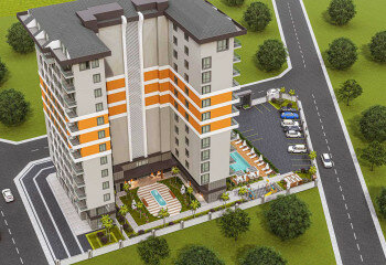 Квартира 1+1 в Махмутларе, Алания, Турция | PBB-44519