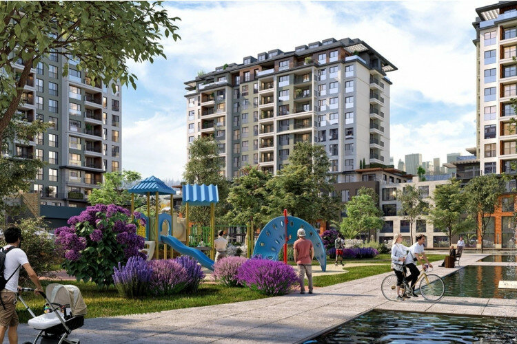 Квартира 4+1 в Стамбуле, Турция | PTE-43231