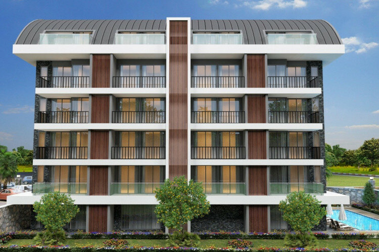 Квартира 1+1 в Алании, Турция | STE-43233