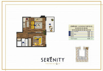 Квартира 2+1 в Алании, Турция | PBB-24385