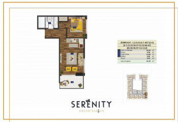 Квартира 2+1 в Алании, Турция | PBB-24385