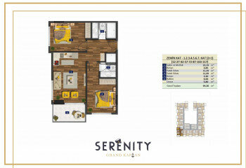 Квартира 2+1 в Алании, Турция | PBB-24385