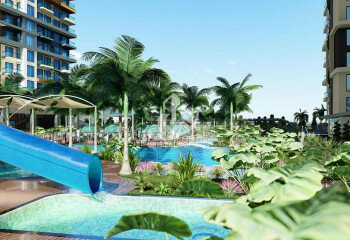 Квартира 1+1 в Махмутларе, Алания, Турция | SBB-25942