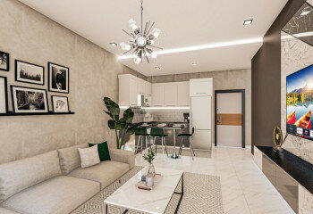 Квартира 4+1 в Алании, Турция