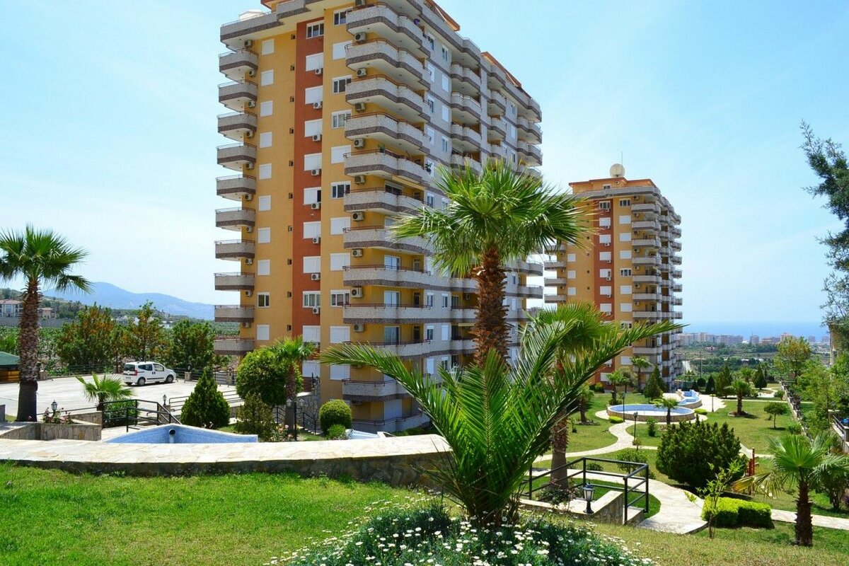 Апартаменты на третьей береговой линии в Алании, Турция